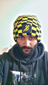 (Pre-Order) R.A.C.E Beanie | Blk/Yellow